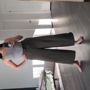 Madewell Green Wide Leg Culottes